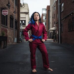 BRAND NEW Women's Maroon Gi Gorgeous BJJ Jiu Jitsu
